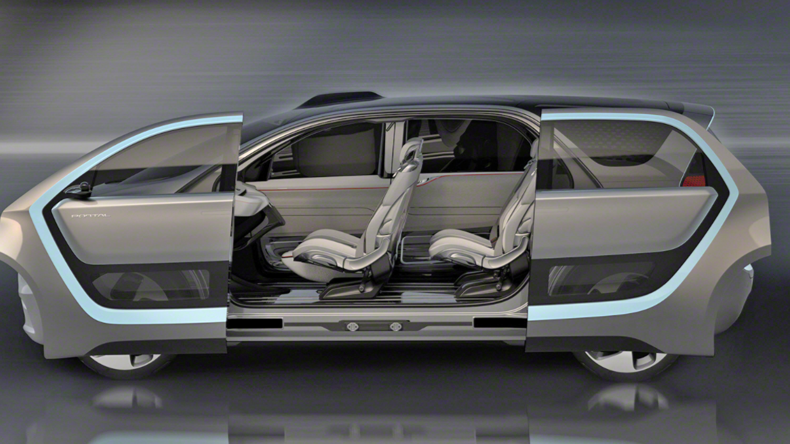The Chrysler Portal Is A SelfDriving Electric Mobile Room That Makes A
