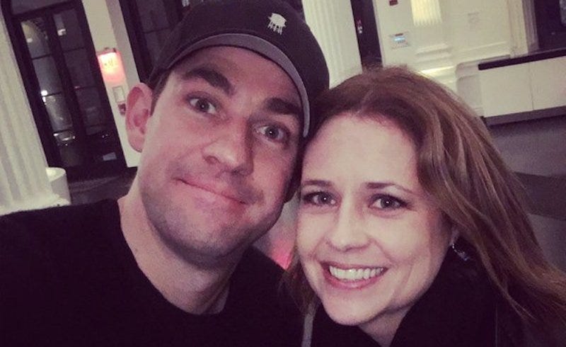 Illustration for article titled Jim and Pam Reunite for a Moment, Just to Break Your Heart