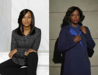 Kerry Washington as Scandal’s Olivia Pope; Viola Davis as How to Get Away With Murder’s Annalise KeatingABC/Craig Sjodin; ABC/Bob D’Amico