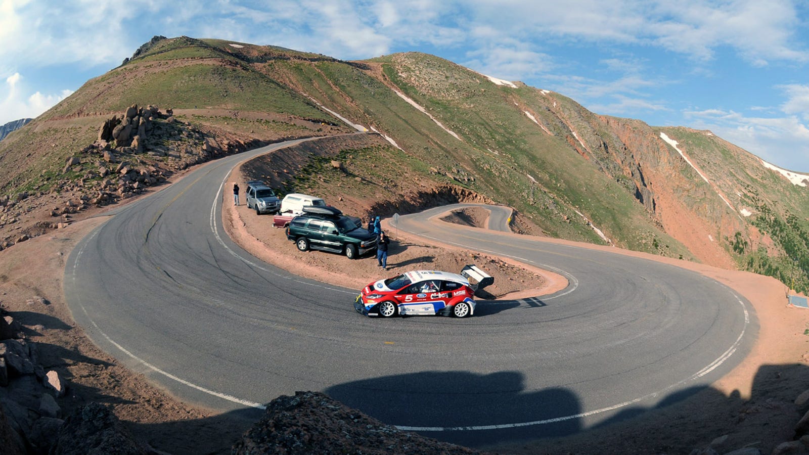 Pikes Peak 2013 The front runners