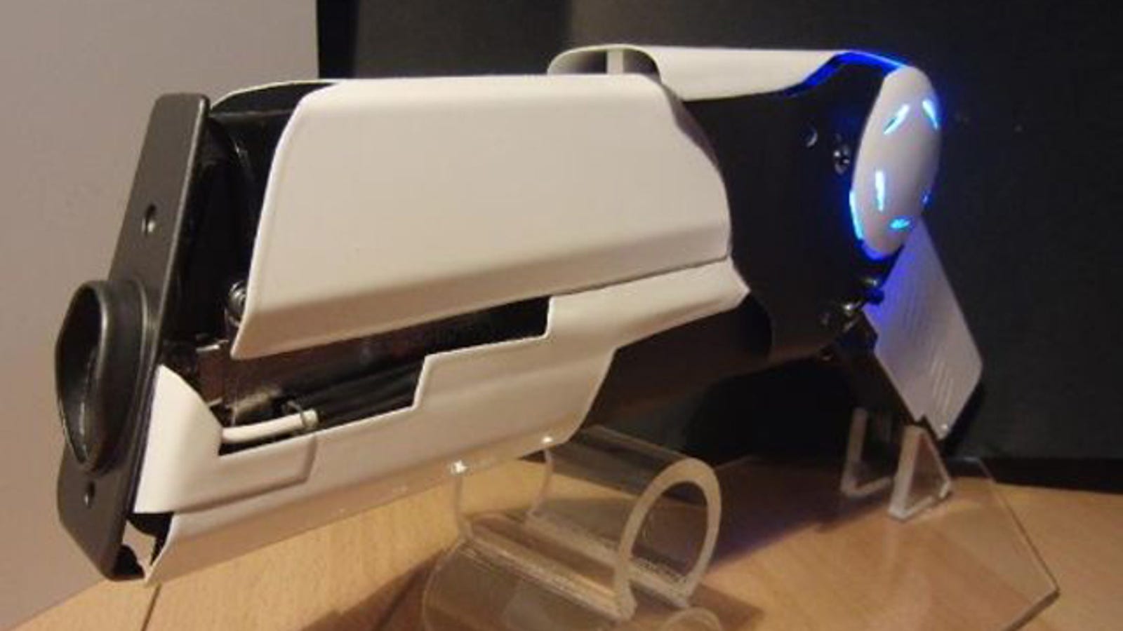 This Custom Made Laser Gun Will Definitely Shoot Your Eye Out