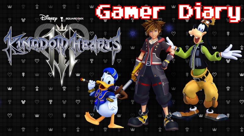 Illustration for article titled Gamer Diary: Kingdom Hearts III