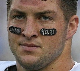 Illustration for article titled Go Forth And Spread The Good Word That Tim Tebow Is Essentially The Broncos' Fourth-String QB