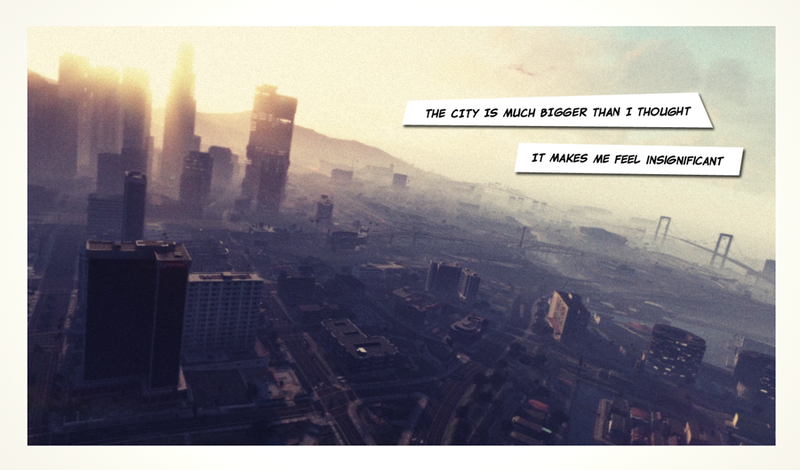 Illustration for article titled ​Very Pretty GTA V Pictures Make for a Super-Depressing Letter