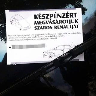 Illustration for article titled Akkor most ő tényleg gyűlöli a szaros Renault-kat?