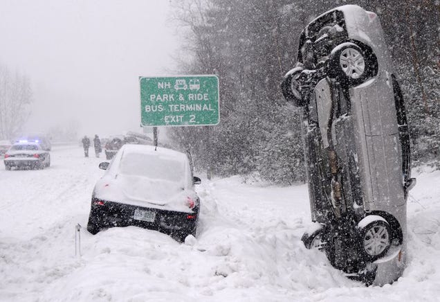 Image result for snow car accidents