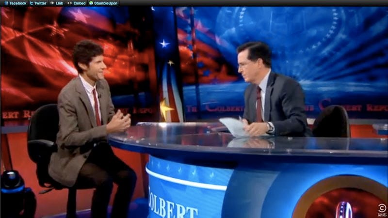 Illustration for article titled The Beastie Boys' Mike D finally gives an authoritative definition of "illin" on Colbert