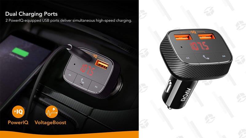 Anker SmartCharge F0 Bluetooth FM Transmitter | $13 | Amazon | Promo code ROAV88FF