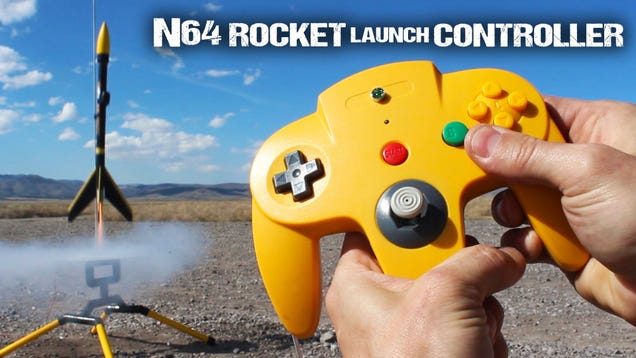 Turn an Old Nintendo 64 Controller Into a Rocket Launching Remote