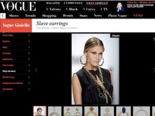 Illustration for article titled Vogue Says Sorry for 'Slave Earrings'