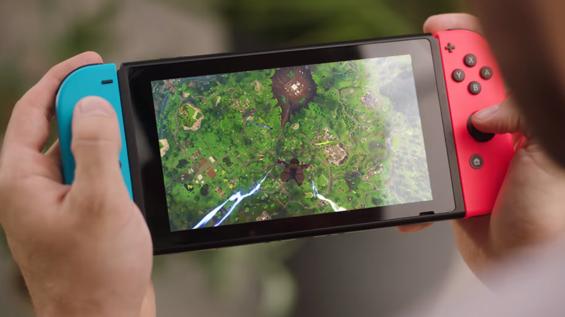 epic drops video capture from fortnite on switch cites performance issues - sign into fortnite switch