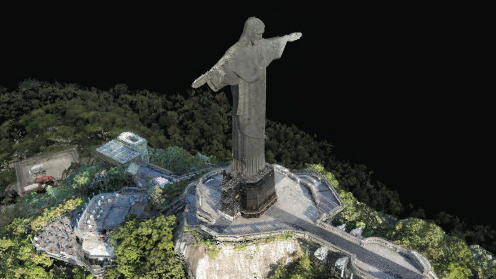 The World Now Has A Perfect Copy Of Christ The Redeemer Made By Drones