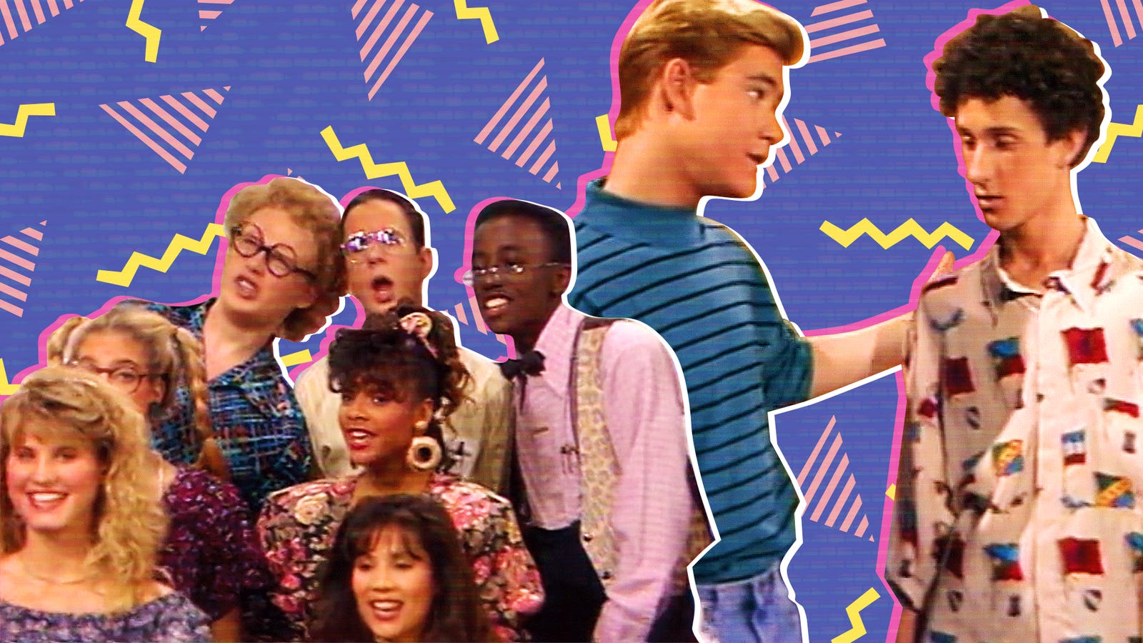 Saved By The Bell’s grotesque nerds are a relic unto themselves