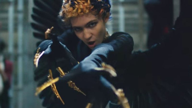 Illustration for article titled Grimes to headline first-ever comic-con concert, presumably to avoid the lines