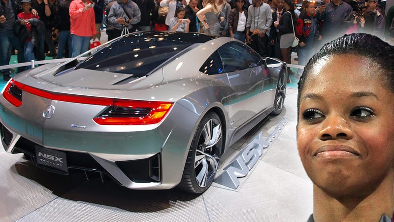 Gabby Douglas Wants The Avengers Acura Nsx