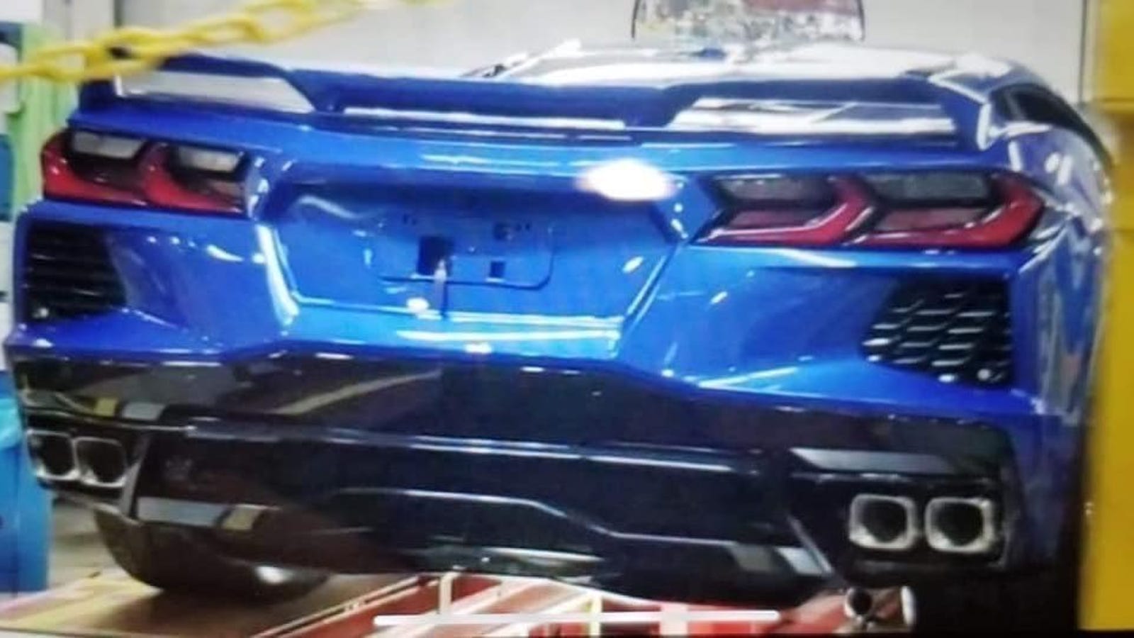 2020 C8 Mid Engine Corvette This Is Probably The New Rear End