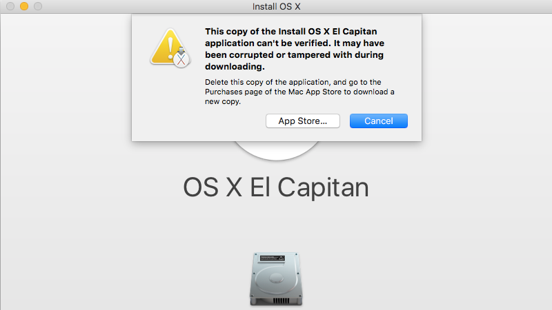 mac app store update for el capitan