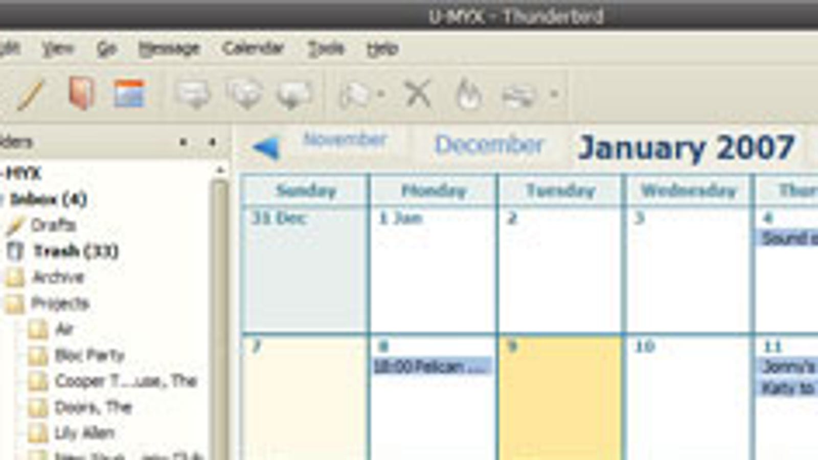 View and update Google Calendar with Thunderbird