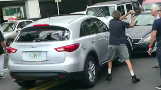 Watch A Hit-And-Run Driver Get Instant Karma In The Form Of A Sledgehammer