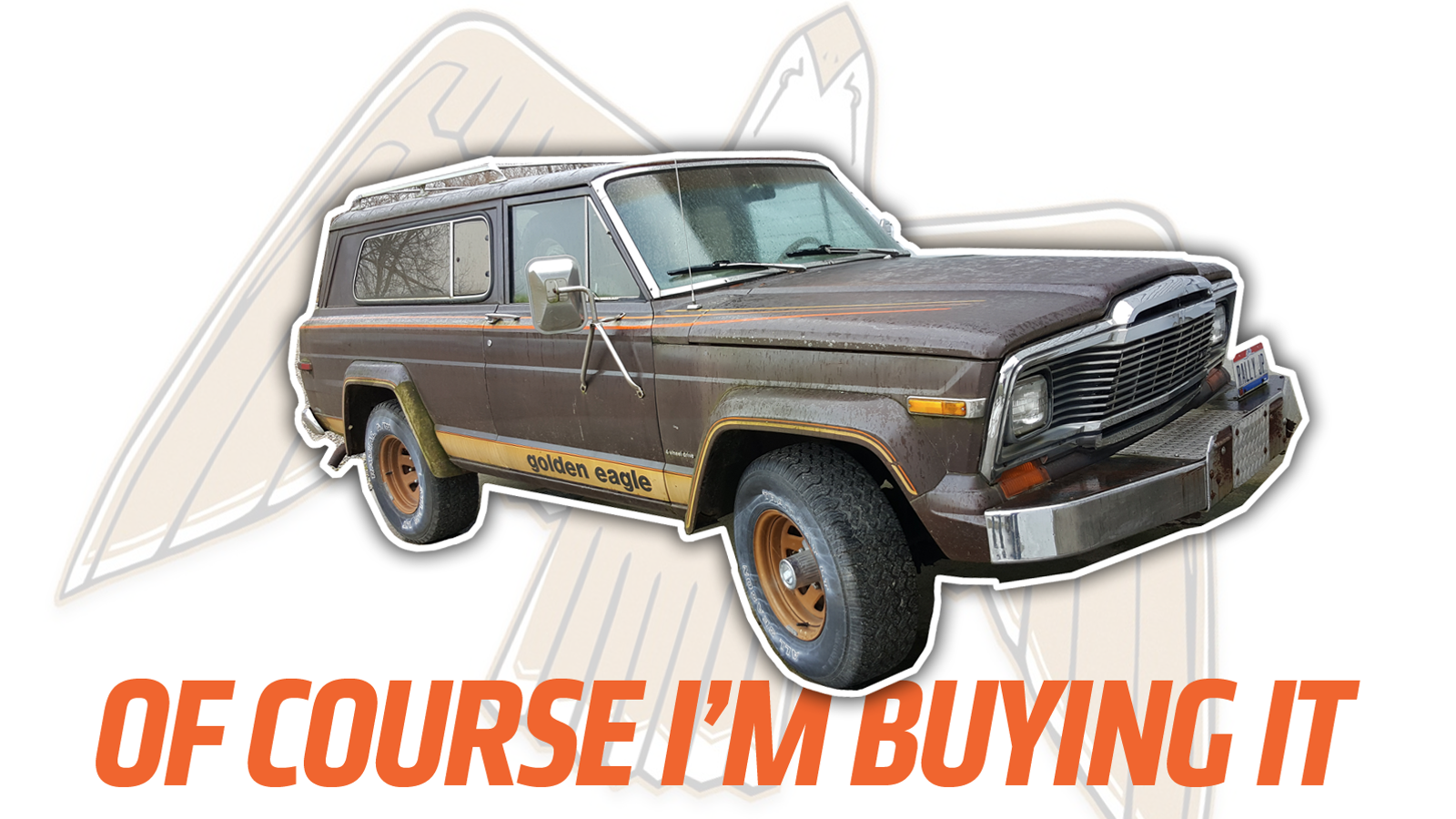 I'm Buying That 1979 Jeep Cherokee Golden Eagle Because It's Freaking Amazing