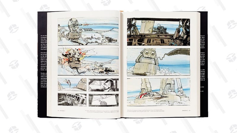 Star Wars Storyboards | $14 via coupon on page and GIFTBOOK18 | Amazon