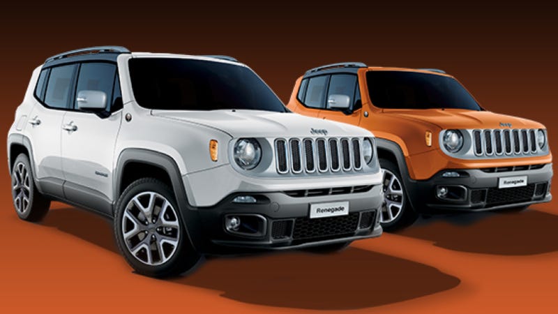 Illustration for article titled 2015 Jeep Renegade To Get Special 'Opening Edition' With... Orange Trim?