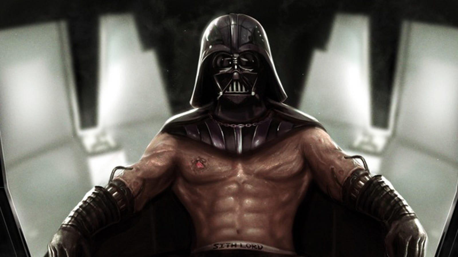 Naked Darth Vader is the most bizarre science press 