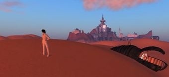 Illustration for article titled Lawyer-Mans of Dune Smack Down Second Life Arrakis