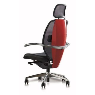 Illustration for article titled Pininfarina Xten Ergonomic Office Chair Makes Sedentary Look Speedy