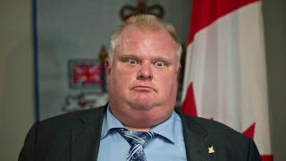 Illustration for article titled Actual Crack Smoker Rob Ford Elected To Hockey Hall Of Fame Board