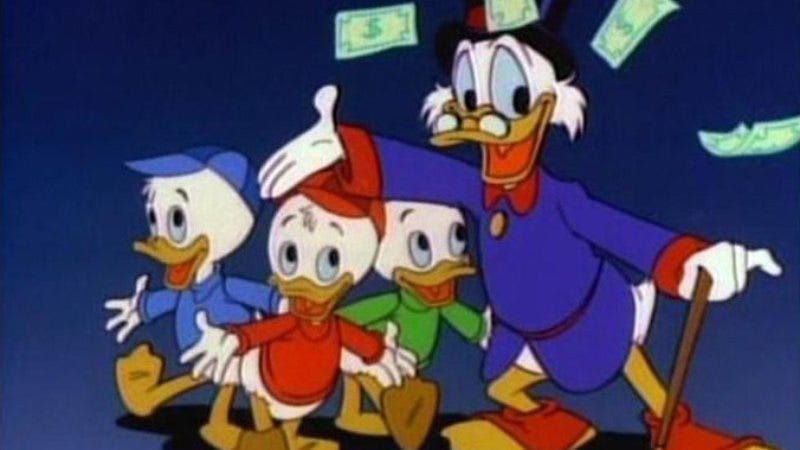 The DuckTales theme was not meant to be performed by actual animals