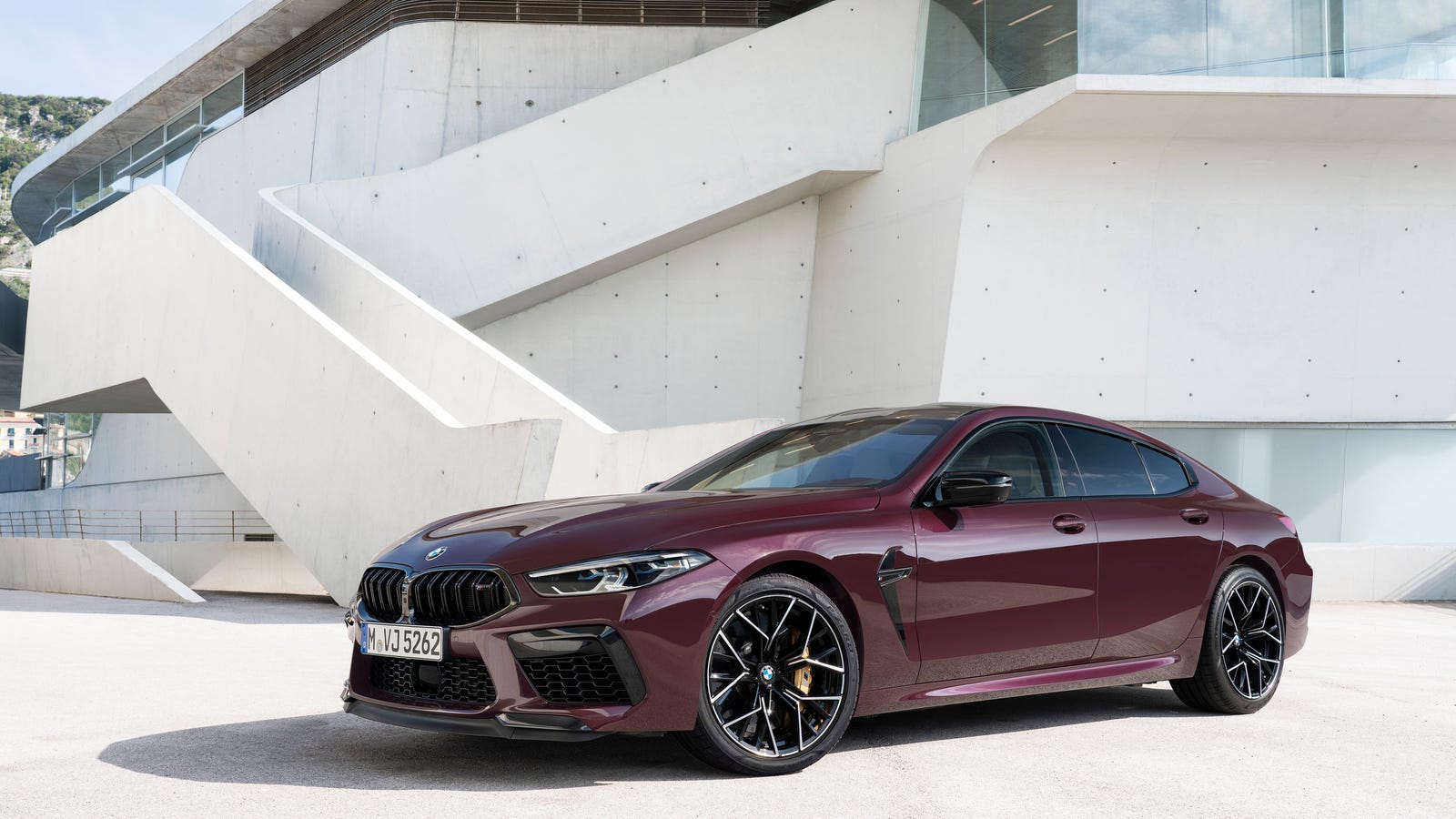 Just Look How Purple This 600 HP BMW M8 Gran Coupe Is