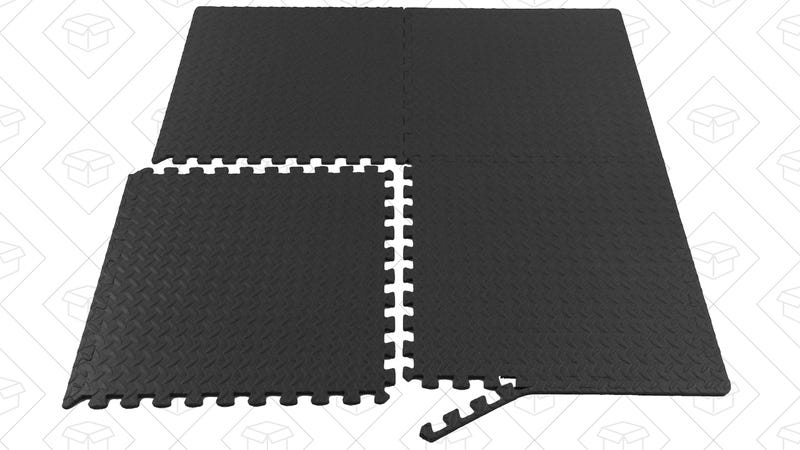 Design Your Own Workout Floor With These Discounted Foam Tiles