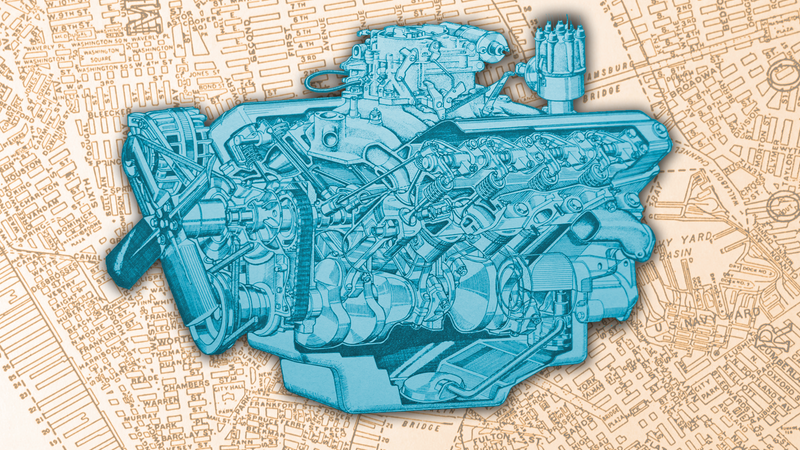 Illustration for article titled I'm Pretty Sure I Know Where The Universe's Highest Concentration Of V8 Engines Was