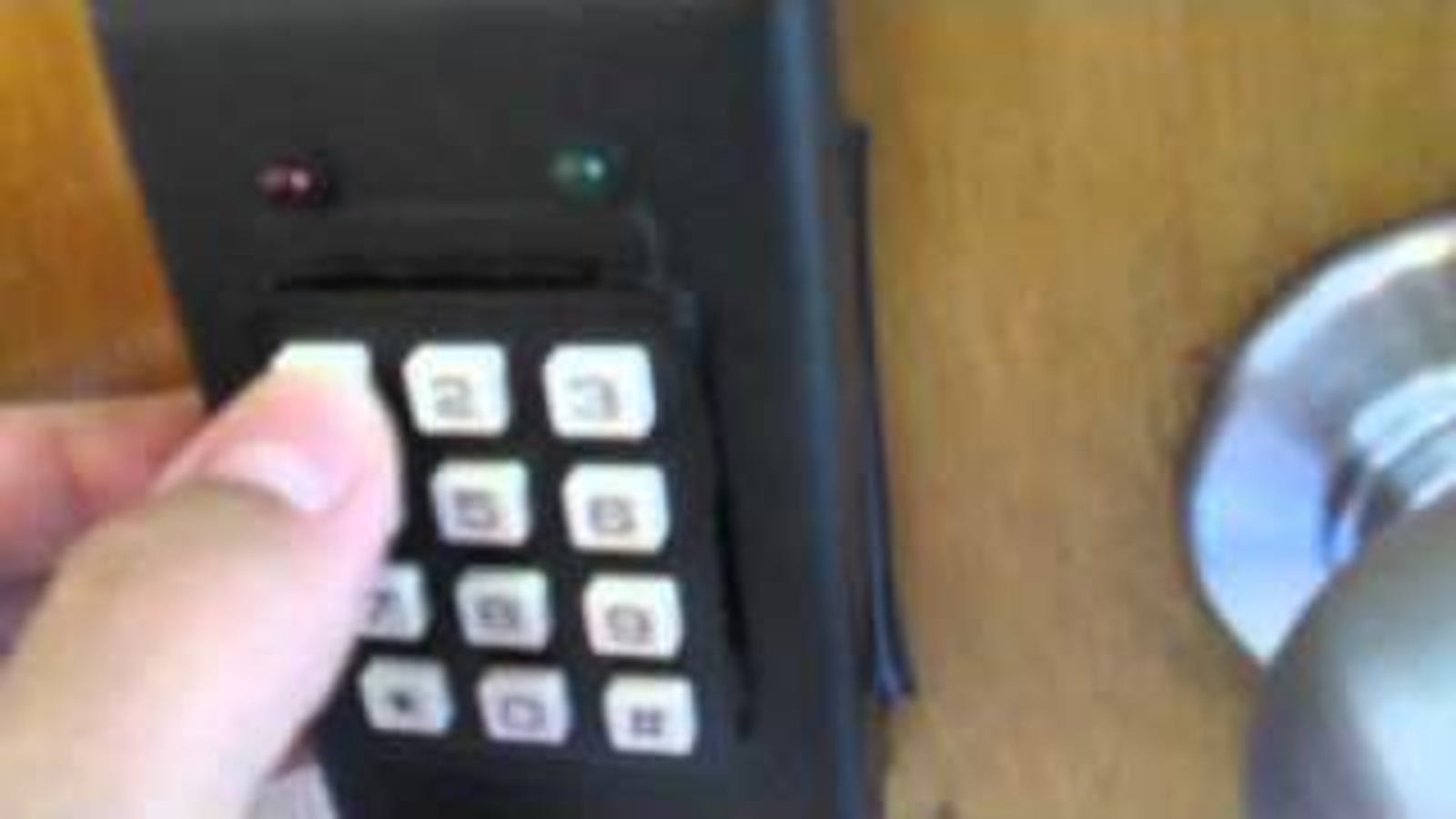 DIY Keypad Door Lock Circuit Diagram