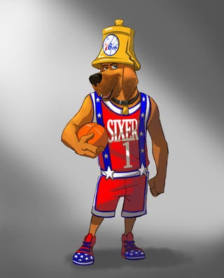 Molesty Sixers Mascot Needs Somebody Inside Him