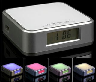 Illustration for article titled Brando USB Hub has Multicolor Moodlight For Desktop Cheeriness