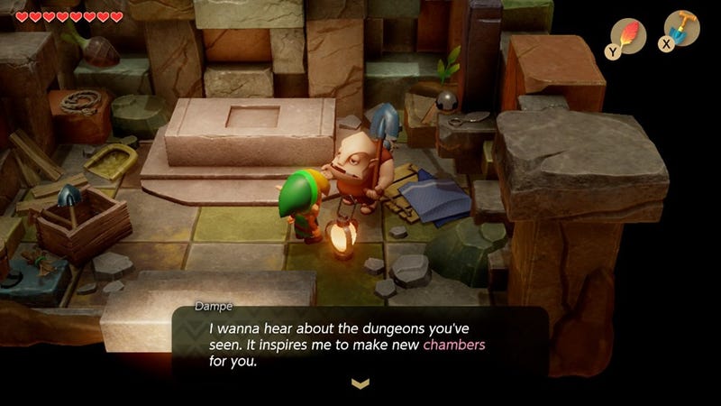 Illustration for article titled Zelda: Link’s Awakening's Chamber Dungeons Are A Big Disappointment