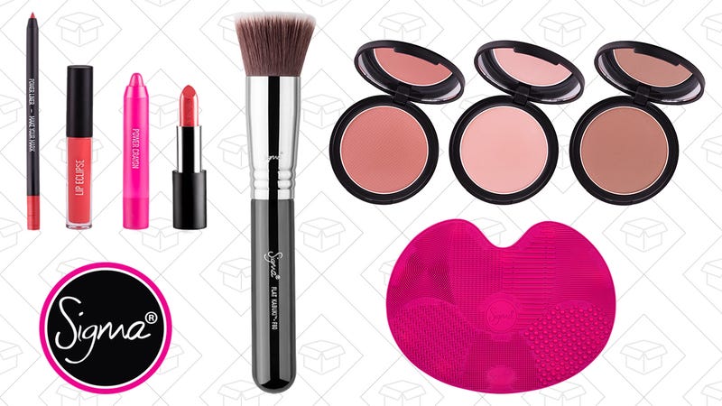 Make Your Pout Lip Set, $35 | F80 Flat Kabuki Brush, $17 | All-Over Face Powder Set, $32 | Brush Cleaning Mat, $22