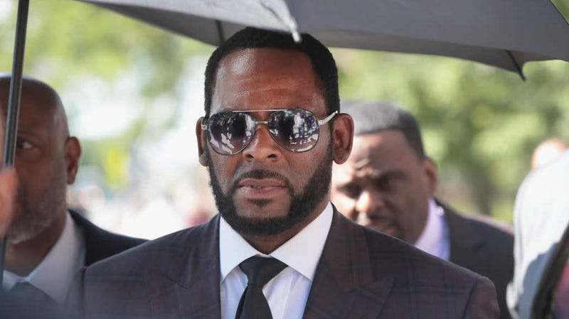 R. Kelly leaving court in Chicago June 26, 2019, following a hearing in the sex assault case he faces there. Now comes reports Kelly has been arrested on federal sex trafficking charges.