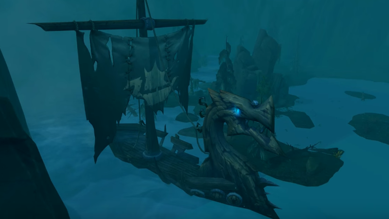 Illustration for article titled New World of Warcraft: Legion Dungeon Is A Ride On A Giant Ghost Ship