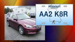 An example of the maroon Honda, much like the one the World War II vet was drivingKTVI