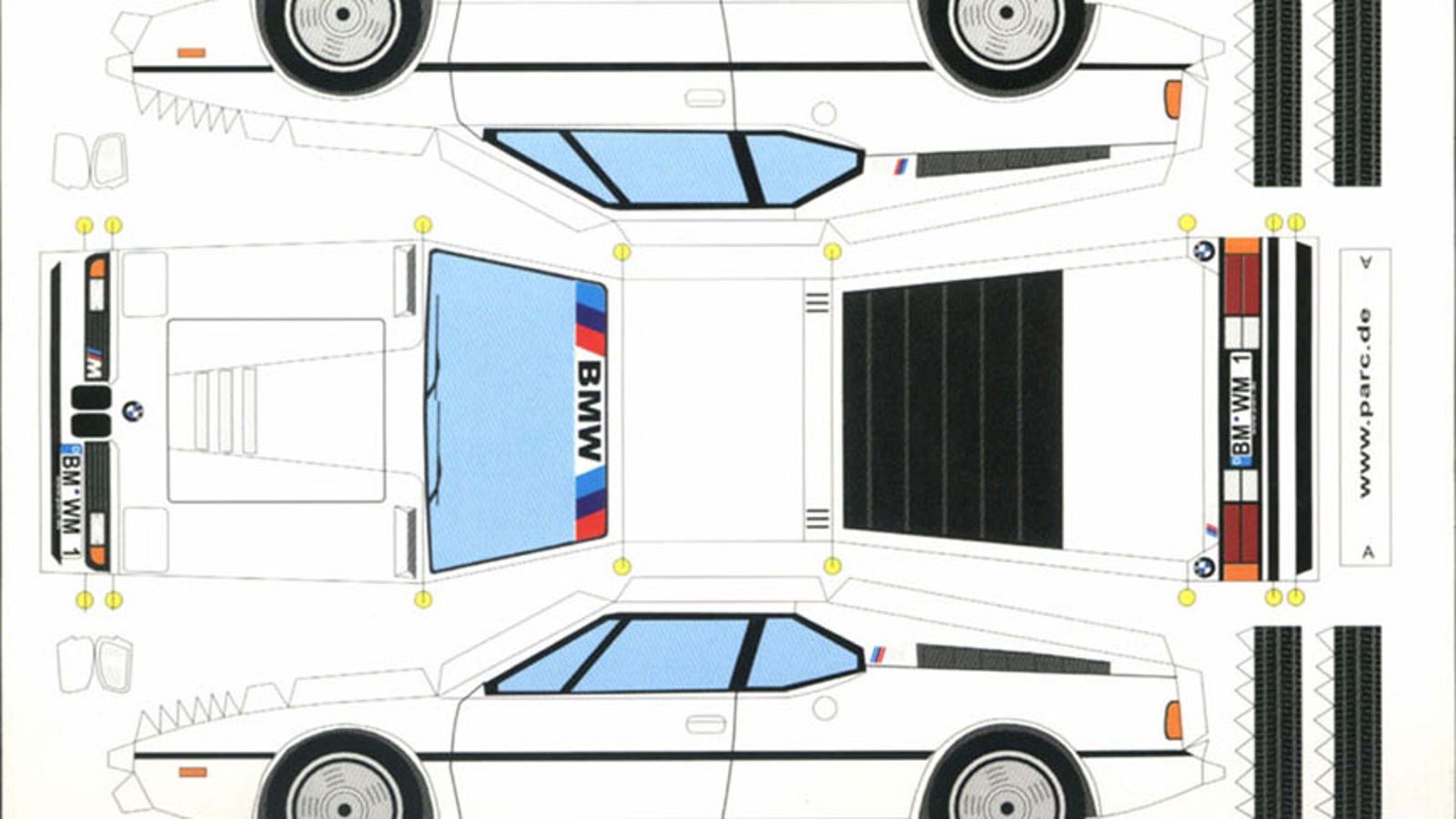Papercrafts Of Classic Bmws Anyone