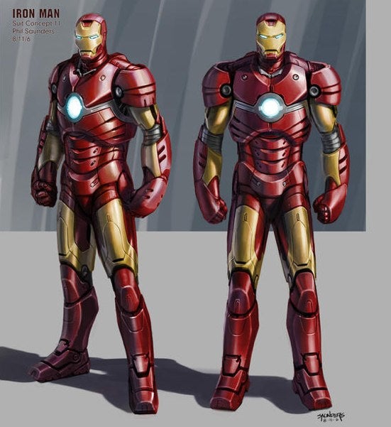 Everything You've Ever Wanted To See About Iron Man's Suit