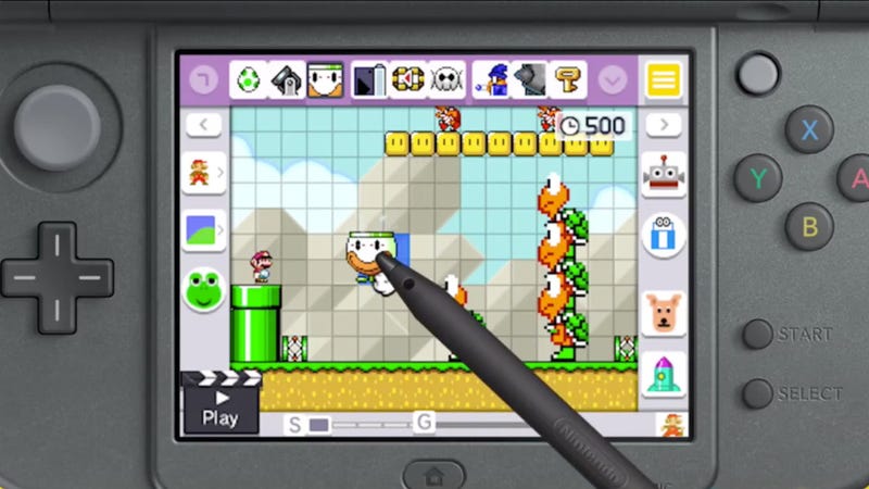 Illustration for article titled Modders Adding Missing Sharing Features To Mario Maker 3DS