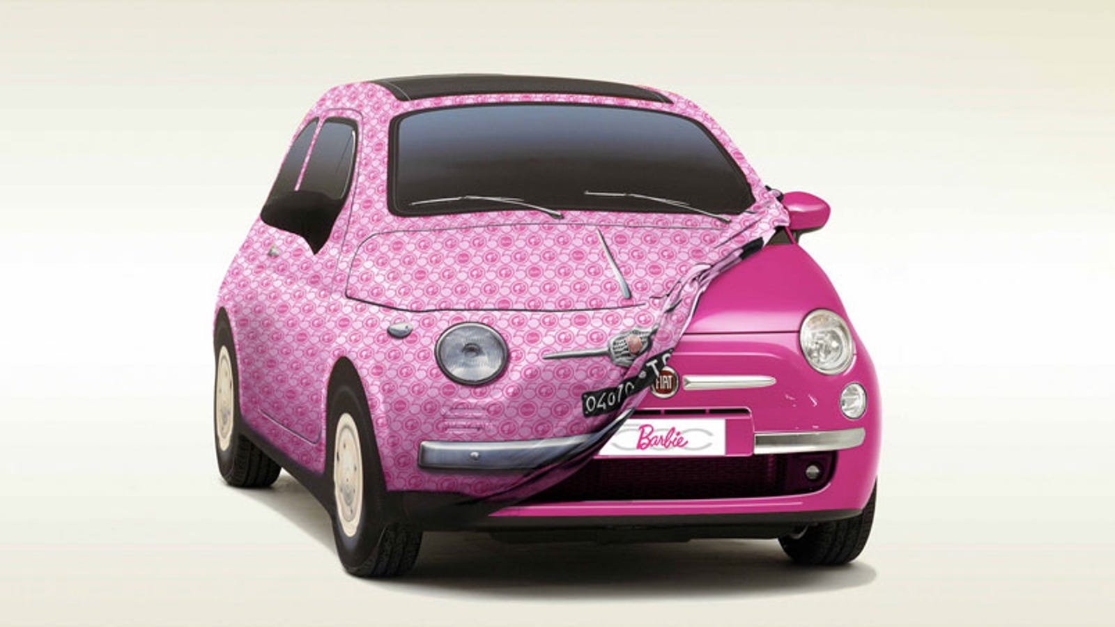 Fiat 500 Barbie Edition: Celebrating 50 Years Of Shallowness With Jewels