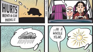 Illustration for article titled Candorville Comic: Lost Luggage