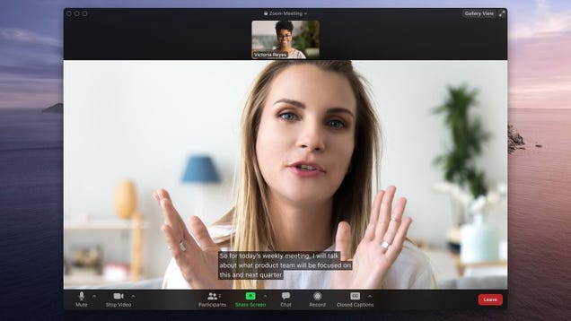 How to Enable Zoom's New Live Transcriptions