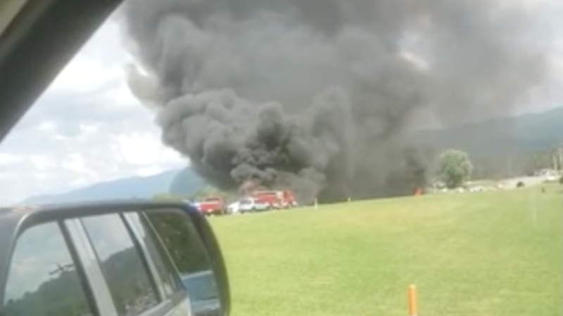 Illustration for article titled Dale Earnhardt Jr. Taken To Hospital After His Plane Skids Off Runway, Catches Fire: Reports