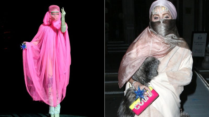 Illustration for article titled Lady Gaga Has a Burqa Problem